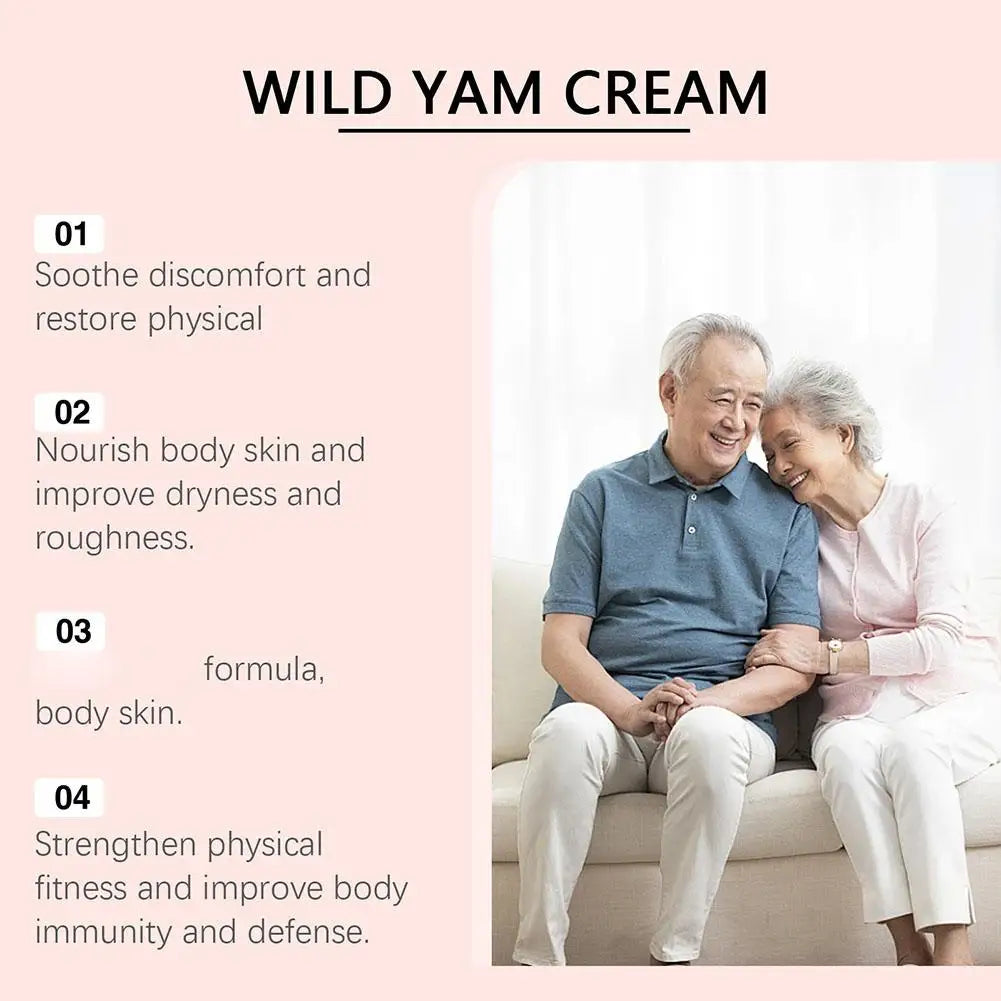 Wild Yam Cream Facial Cream For Women Natural Estrogen Moisturizer Cream With Wild Yam Hydrates, Firms & Revitalizes Skin Care luvshop24