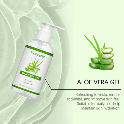 Aloe Vera Moisturizing Gel Remove Acne Relieve Sunburn Sooth Redness Brighten Facial Hydrating Rejuvenating Sun After Repair Gel luvshop24
