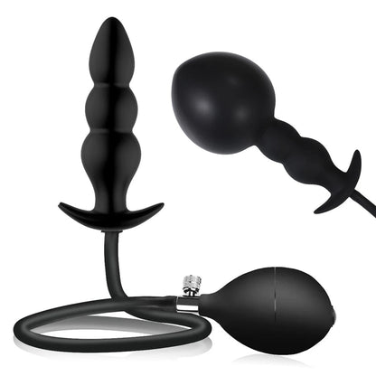 BDSM Inflatable Anal Plug Butt Plug Anal Dilator Anus Extender Sex Toys G Spot Stimulator Prostate Massager Adult Sex Toys luvshop24