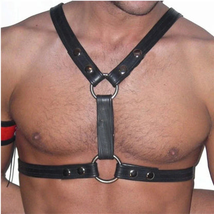 Men's Sexual Body Chest Harness Belt Lingerie Sexy Faux Leather Harness Bondage Strap Gay Male Fetish Punk Rave Costumes for Sex luvshop24