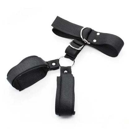 Behind Back Hand Cuffs Slave Collar BDSM Bondage Restraints Mouth Gag Harness For Women Bondage Gear Erotic Toys For Couples luvshop24