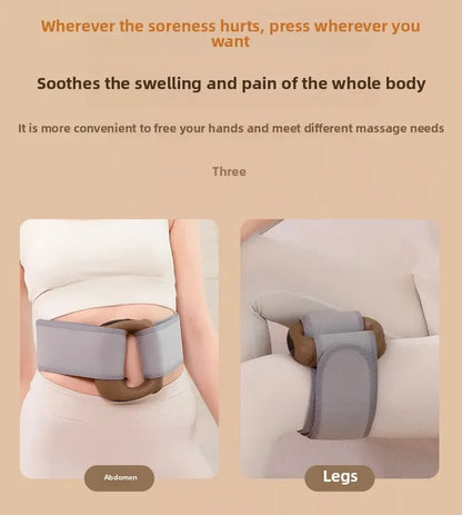 Vibration Fascia Massage Ring Portable Mini Shaking Machine for Shoulder Neck Back Pain Relief Yoga Massager luvshop24