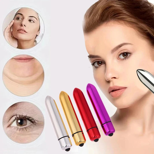 Mini Vibrating Massager Facial And Eye Massage Treatment Promotes Lotion Absorption Portable For Home And Travel Beauty Tool luvshop24