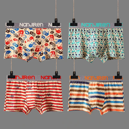 Hot Underwear Men Cotton Boxer Homme Brand Underpants Male Panties Breathbale Shorts U Convex Pouch Plus Size L-5XL luvshop24