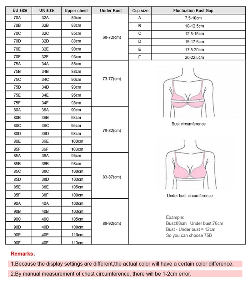 Lace Lingerie 2 Pieces Women Underwear Set 3/4 Cup Plus Size Bras Panty Brief Sets White Black Sexy Lingerie Seamless Bra Sets luvshop24