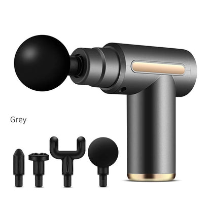 Portable Fascia Gun Vibration Massage Gun For Body Neck Back Deep Muscle Relaxation Fitness Slimming One Head luvshop24