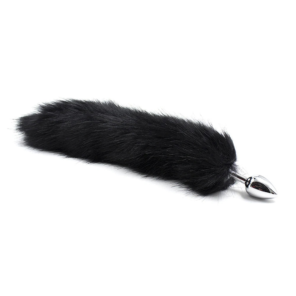 1pcs, BDSM Three size dog tail anal plug, animal tail butt plug, role-playing sex games, men and women sex toys luvshop24