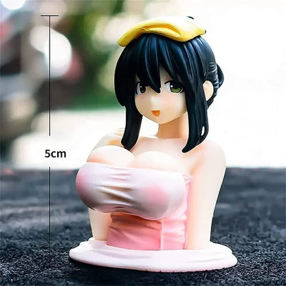 1pc Sexy Anime Shaking Boobs Console Dashboard Interior Accessory Girls Boys Adult Figure Collection Model Doll Toys luvshop24