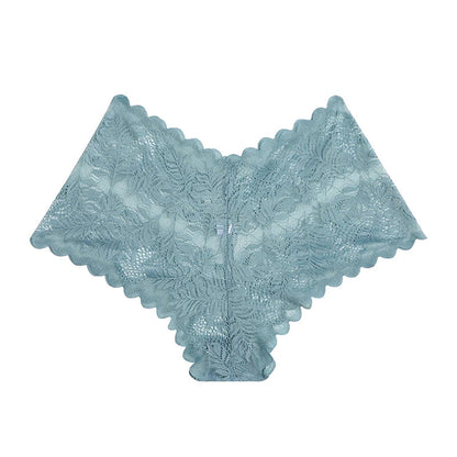 1PC Lace Underwear Sexy Women Panties Low Waist Hollow Out Ladies Briefs Transparent Female Underpants Womens Lingerie S-XL luvshop24