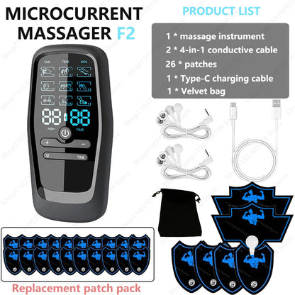Physiotherapy Tens Muscle Stimulator Electric Ems Acupuncture Body Massage Digital Therapy Slimming Machine Electro Stimulator luvshop24
