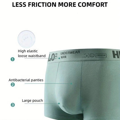 1-20Pcs Mens Underwear Male Boxers Sexy Underpants Comfortable Breathable Fashion Boys Panties Underwear Boxershorts Men luvshop24