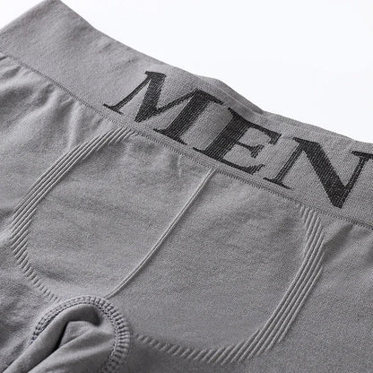3 Pcs Men's Panties Underwear Boxers Breathable Man Boxer Solid Underpants Comfortable Male Brand Shorts Black Blue Underwear luvshop24