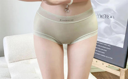New sexy lace Panties Women Briefs ice silk breathable seamless Underwear Women ultra-thin and comfortable Female Lingerie luvshop24
