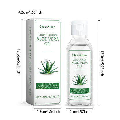 Aloe Vera Gel Pore Shrinking Oil Control Ance Remover Moisturizing Brighten Anti-Aging Facial Essence Beauty Skin Care Products luvshop24