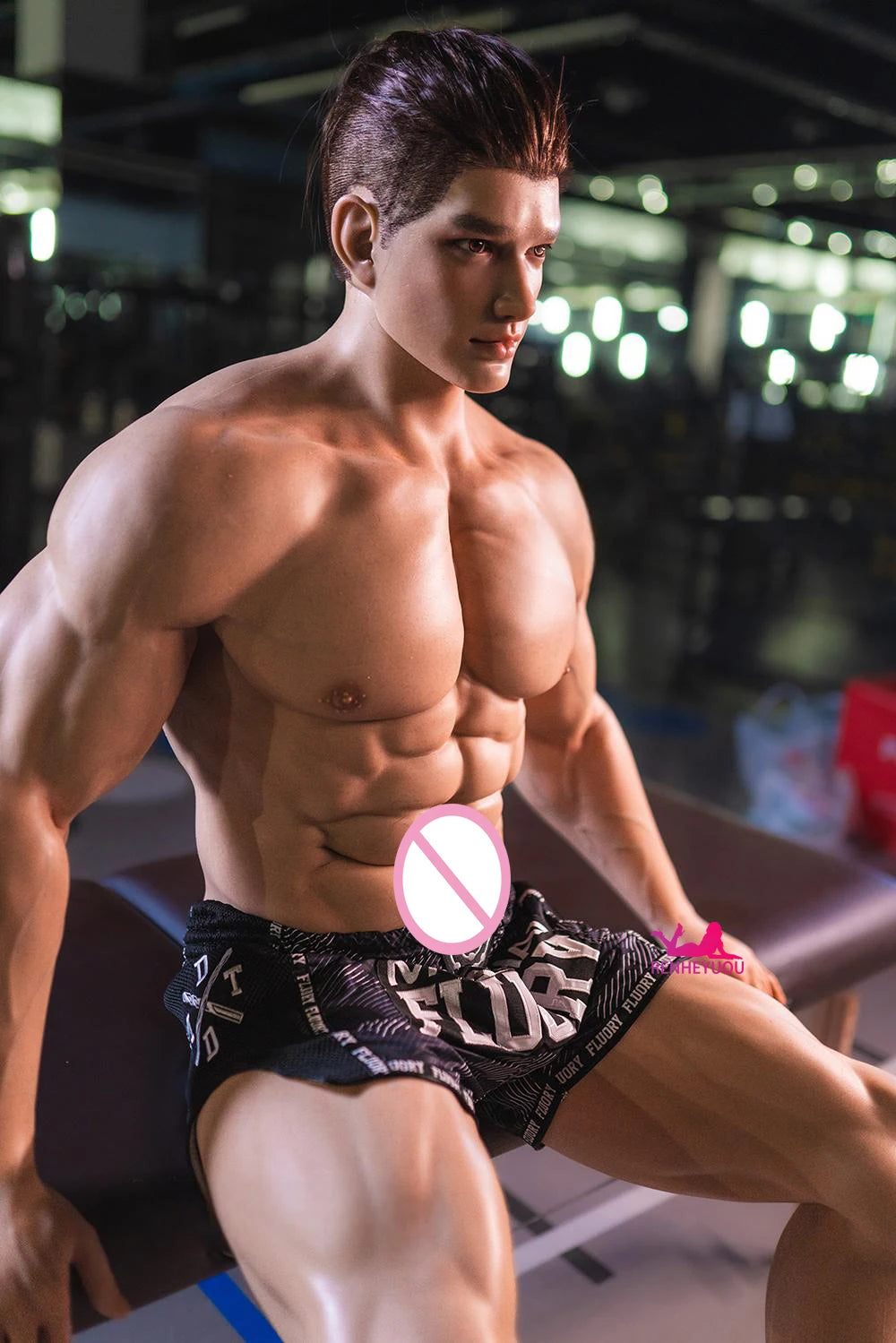 RENHEYUOU 183cm Joint movable muscle men with doll penis anal adult silicone sex doll female masturbation device gay sex toys luvshop24