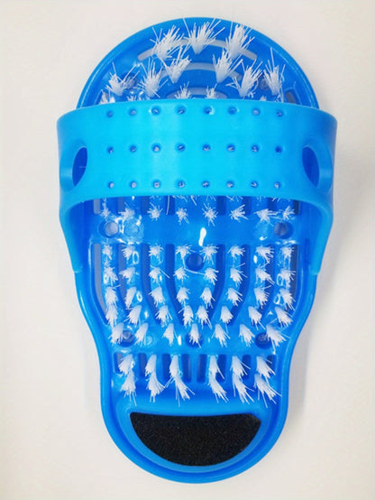 1pc Foot Spa Deluxe - Exfoliating Foot Scrub Massager with Suction Cup, Dead Skin Remover, and Shower Floor Cleaner for Smooth Feet and Easy Cleaning luvshop24