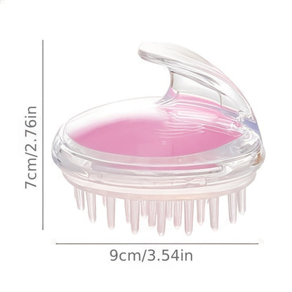 1pc Gentle Scalp Massager and Shampoo Brush - Soft Bristles for Deep Clean & Relaxation, Durable ABS Plastic Handle, Ideal for All Hair Types, Scalp Scrubber luvshop24