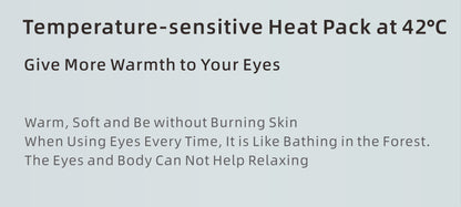 Relaxing Eye Massager - Professional Massage Equipment for Migraines and Eye Care with Heat, Music, and 5 Modes - Rechargeable Heated Eye Mask, Perfect Christmas Gift Idea for Family and Friends luvshop24