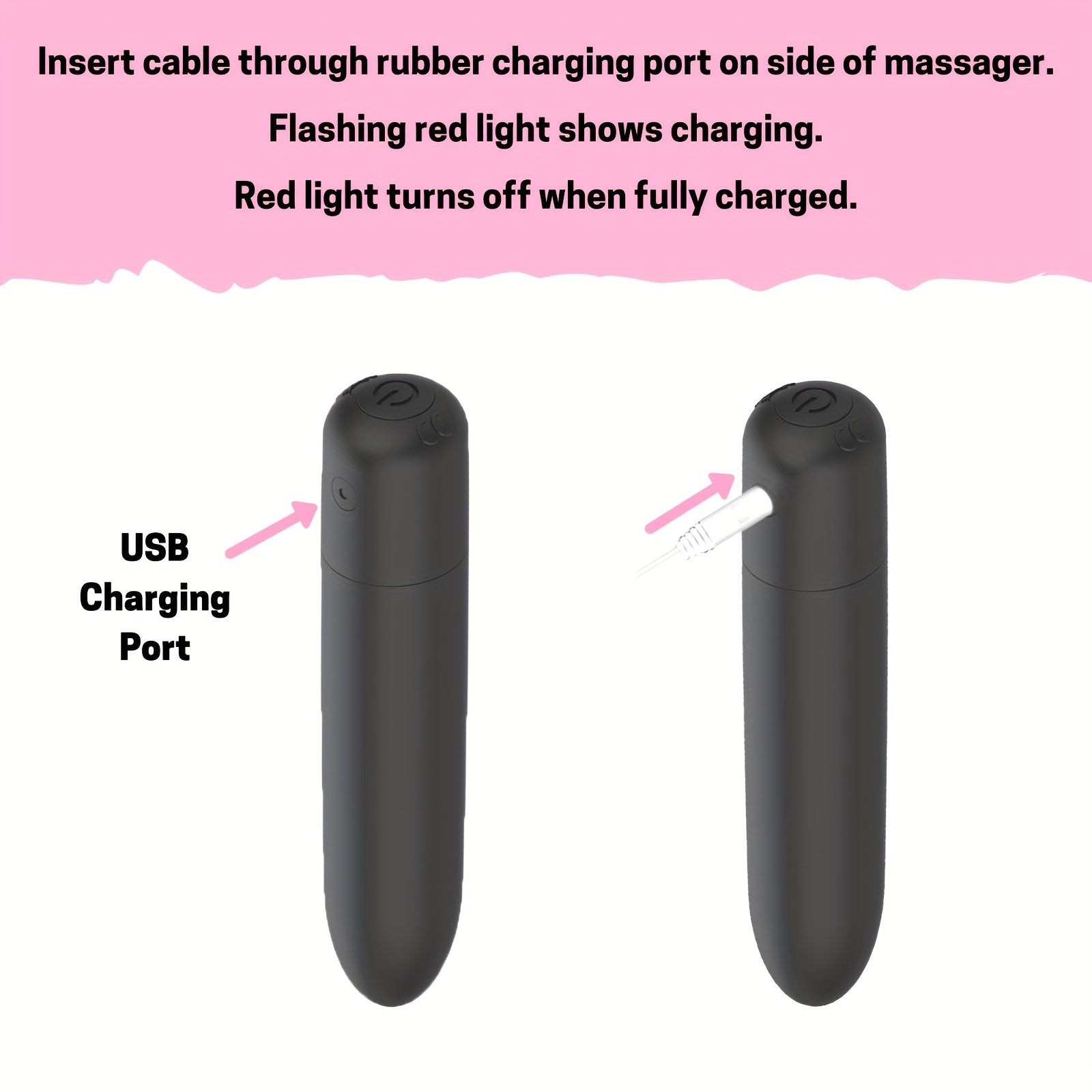 USB Rechargeable Powerful Vibrator Female Clitoral Stimulator Vaginal G-Spot Masturbator Adult Toy luvshop24