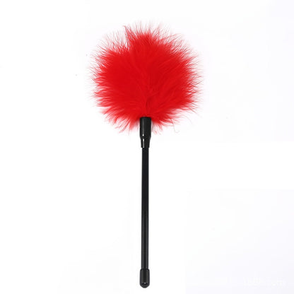 1pc Seductive Feather Whip Flirt Stick - Soft Flogger for Couples Intimate Play - Sensual Tease Adult Game - Durable Erotic Accessories for Romantic Adventures luvshop24