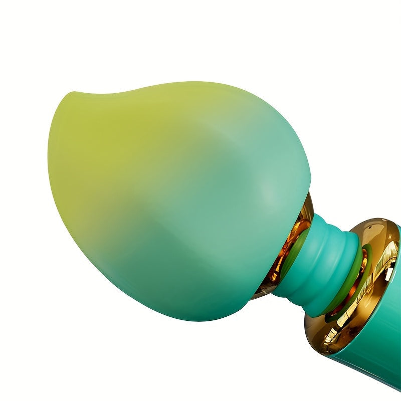 [Peach-Shaped Rechargeable Vibrator] 1pc Multi-Frequency Peach-Shaped USB Rechargeable Vibrator - 3 Vibrating Modes, 380mAh Lithium Battery, Portable Adult Pleasure Device for Women luvshop24
