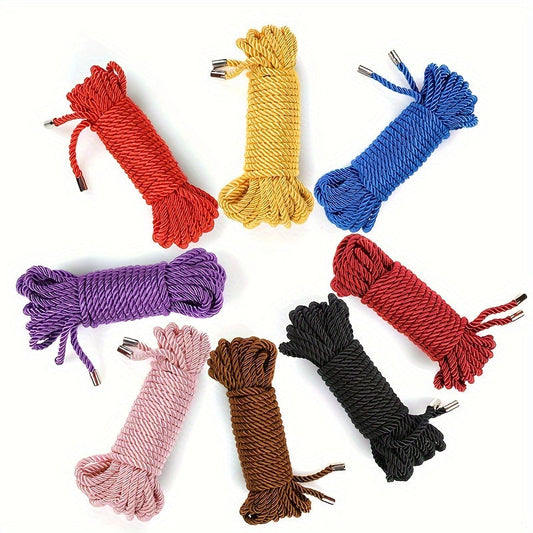 10m/393in Long Metal Head Soft Bondage Rope For BDSM Restraint Roleplay - Erotic Toys For Couples Adult Game luvshop24