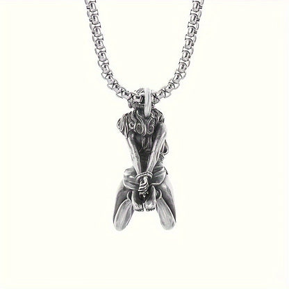 1 Pcs/set Retro Fashion Sexy Bondage Goddess Pendant Necklace For Men And Women Personalized Cosplay Jewelry luvshop24