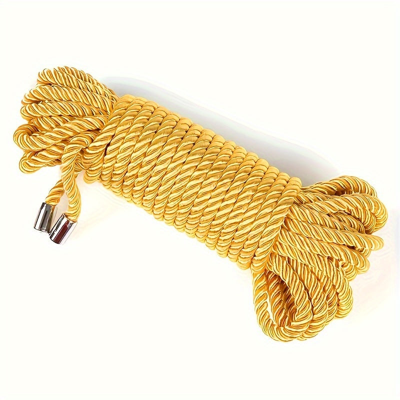 10m/393in Long Metal Head Soft Bondage Rope For BDSM Restraint Roleplay - Erotic Toys For Couples Adult Game luvshop24
