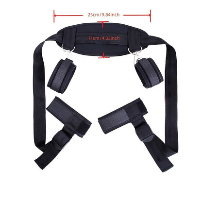 1pc Hand & Foot Bondage Bondage Erotic Body Position Toy Belt, BDSM Adult Products, Sexy, Sexual Aid Toys, Magic Split Legs with Pillows, Sexual Regulation Bondage Adult Products Friend Gifts, Erotic Body Position, Sexual Aid luvshop24