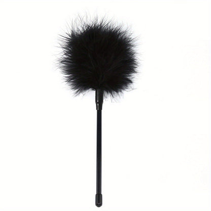 1pc Seductive Feather Whip Flirt Stick - Soft Flogger for Couples Intimate Play - Sensual Tease Adult Game - Durable Erotic Accessories for Romantic Adventures luvshop24
