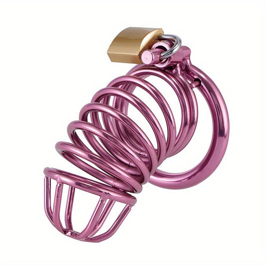 Stainless Steel Chastity Lock Adult Male Erotic Products Can Be Used for Emotional Development Between Couples to Prevent Cheating Safe And Hygienic Easy to Clean (with Three Sizes) luvshop24